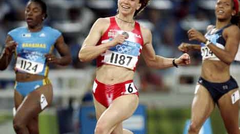 Leichtathletik: Gestatten, die schnellste Frau der Welt: Julia Nesterenko aus Weißrussland.