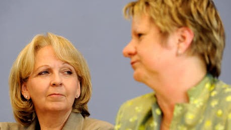 Hannelore Kraft, Sylvia Löhrmann, NRW, Landtagswahl, Rot-Grün; ddp