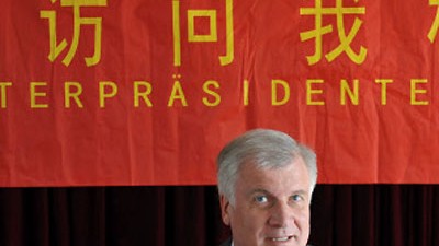 Horst Seehofer, CSU, Chinareise, dpa