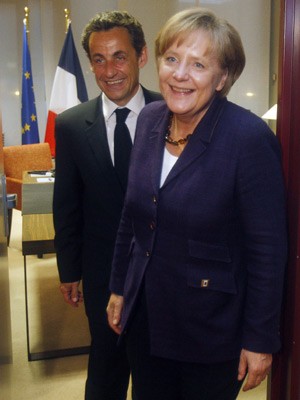 Merkel, Sarkozy, Reuters