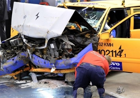 Volvo Crashtest Jubiläum