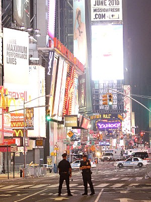 Times Square, New York, AFP