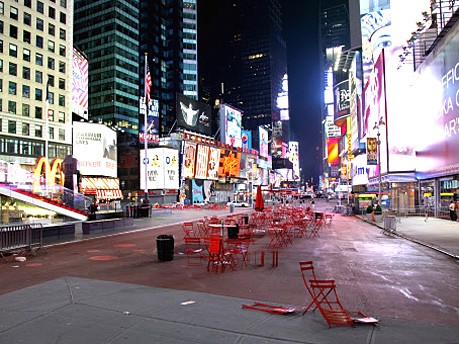 Times Square, New York, AP