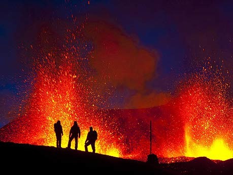 Island, Vulkan Eyjafjallajökull