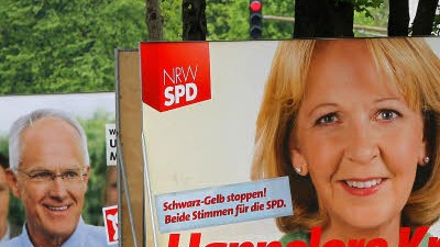 Wahlkampf in NRW, dpa