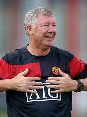 Trainer von Manchester United, Alex Ferguson