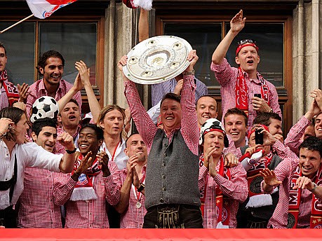 Meisterfeier 2010 FC Bayern München Marienplatz