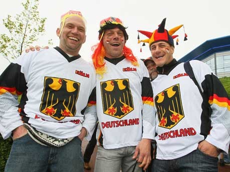 Eishockey-WM Fans, Getty