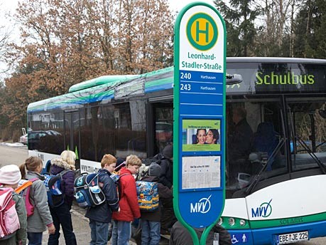 ADAC-Test Busfahrten zur Schule