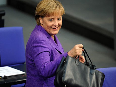 Angela Merkel, Regierungserklärung