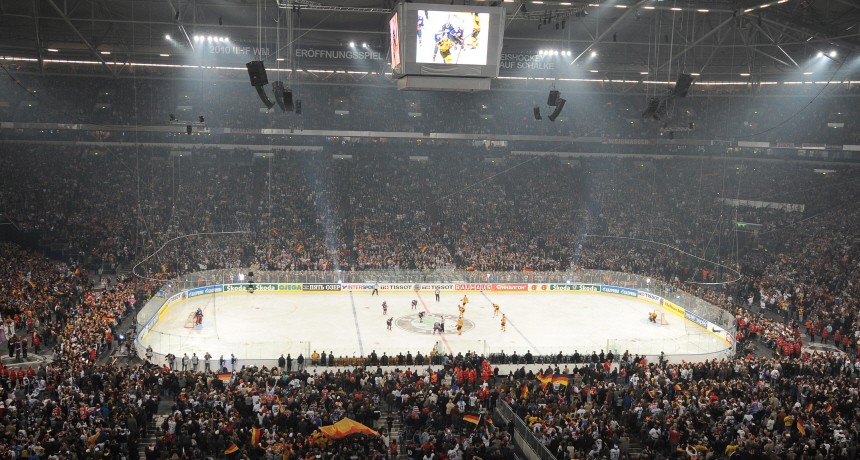 Eishockey WM - USA-Deutschland