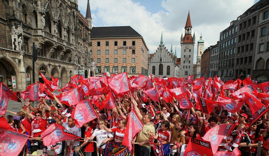 Bayern Muenchen - Champions Party