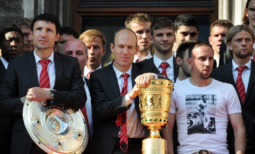 FC Bayern feiert Saisonabschluss