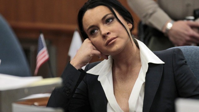 Lindsay Lohan erscheint vor Gericht