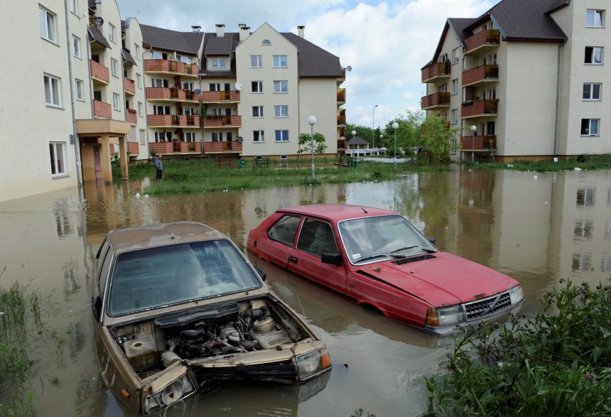 Hochwasser in Polen - Breslau überflutet