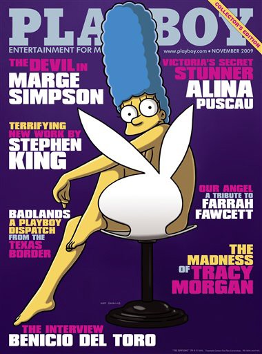 Playboy Magazine Cover
