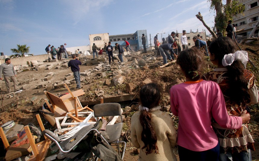 Zerstörungen in Gaza