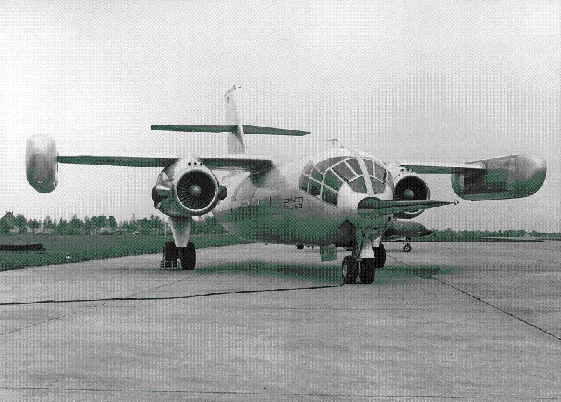 Dorniers Experimentalflieger Do 31 E, 1968