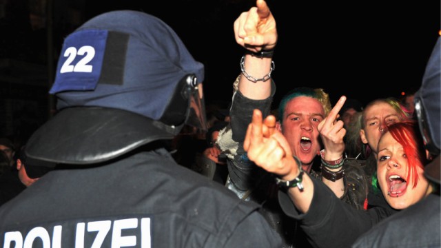 GdP-Chef fuer neuen Paragrafen bei Gewalt gegen Polizisten
