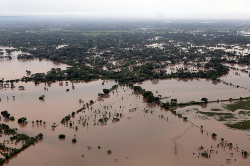 Dauerregen und Hochwasser in Mittelamerika