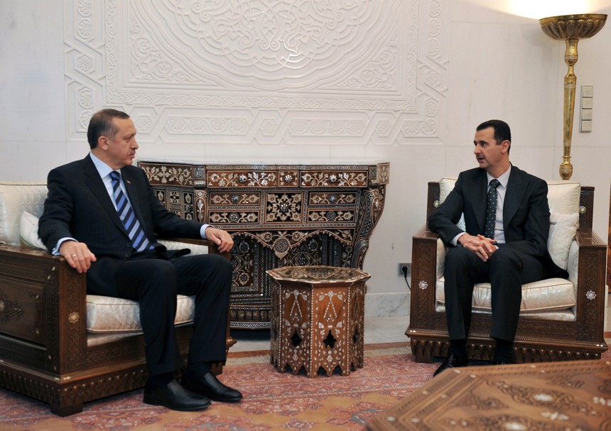 Recep Tayyip Erdogan, Bashar Assad