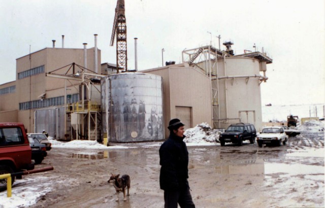 VIEW OF THE ROMANIAN PLANT INVOLVED IN ALLEGED CYANIDE SPILL