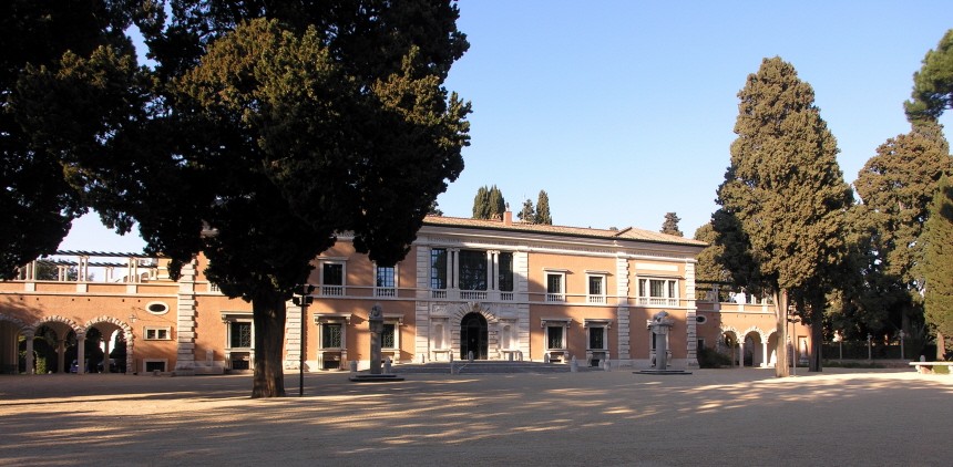 Die Villa Massimo - Sitz der deutschen Akademie in Rom