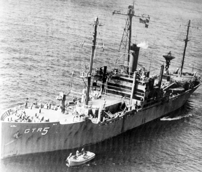 Amerikanisches Spionageschiff USS Liberty, 1967