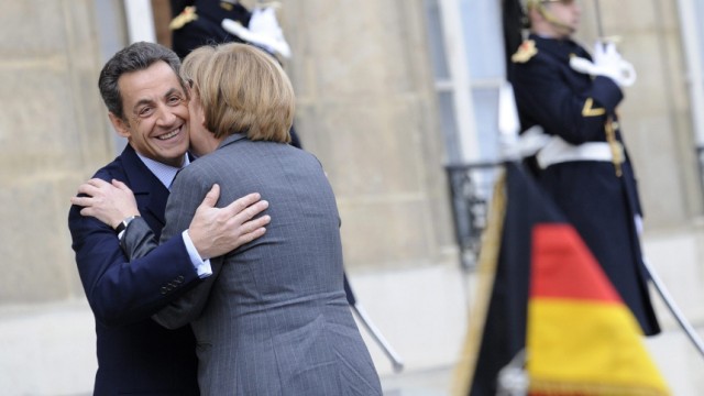 12. deutsch-französischer Ministerrat - Merkel und Sarkozy
