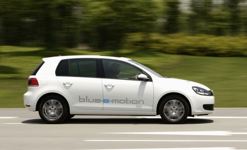 VW Golf Blue-E-Motion