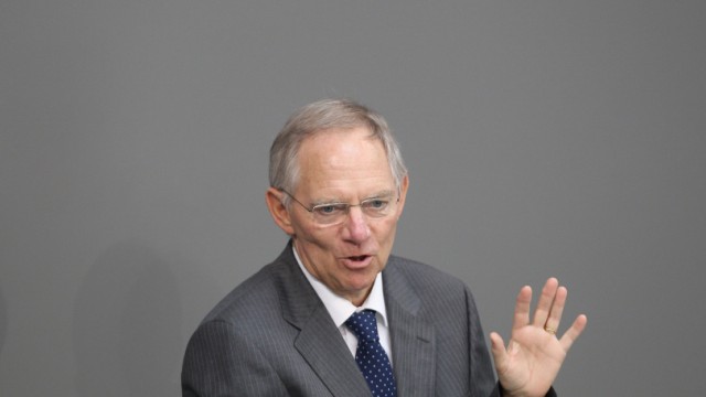 Bundestag Schäuble