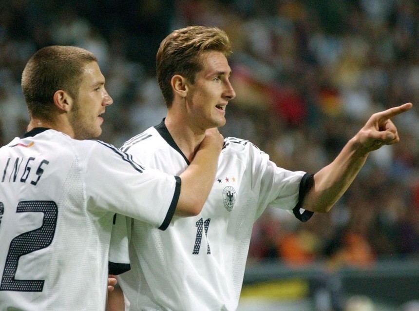 WM2010 - Auftaktsieg Deutschlands bei Fußball-WM 2002