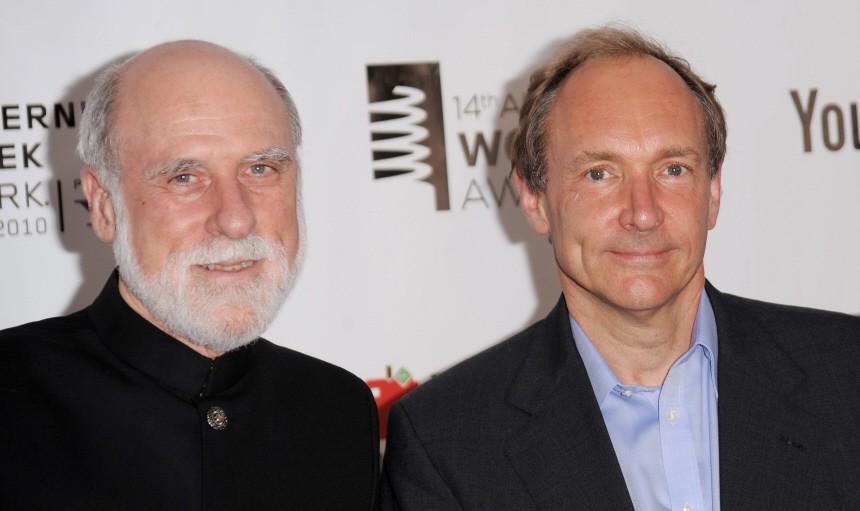14. Webby Awards -  Vinton Cerf  und  Tim Berners-Lee