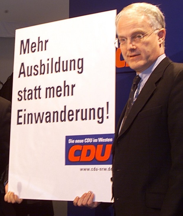 CDU-WAHLKAMPFAKTION RÜTTGERS