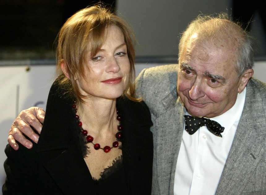 FRENCH FILM DIRECTOR CHABROL AND FRENCH ACTRESS HUPPERT ARRIVE AT EUROPEAN FILM AWARD CEREMONY IN BERLIN