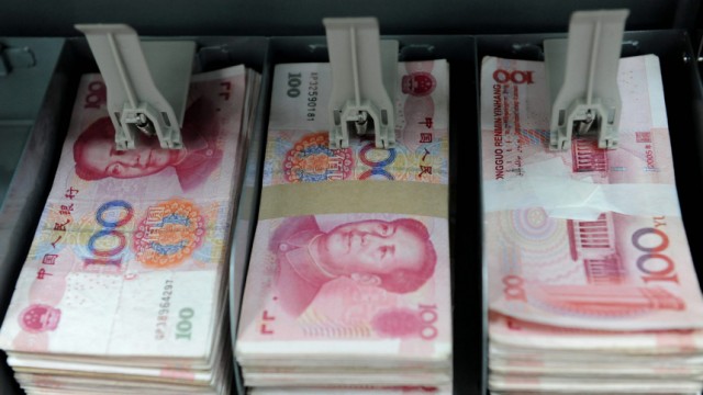 Chinesische Währung Renminbi