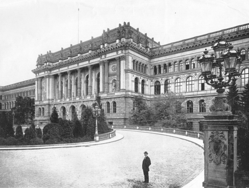 TU Berlin, Hauptgebäude, um 1960
