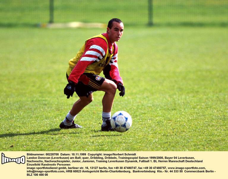 Landon Donovan 1999 bei Bayer Leverkusen