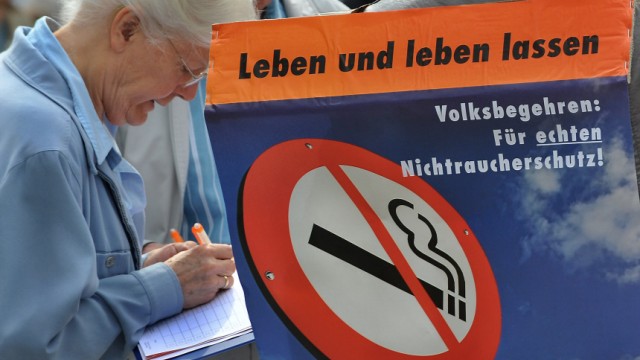 ÖDP startet Rauchverbots-Volksbegehren