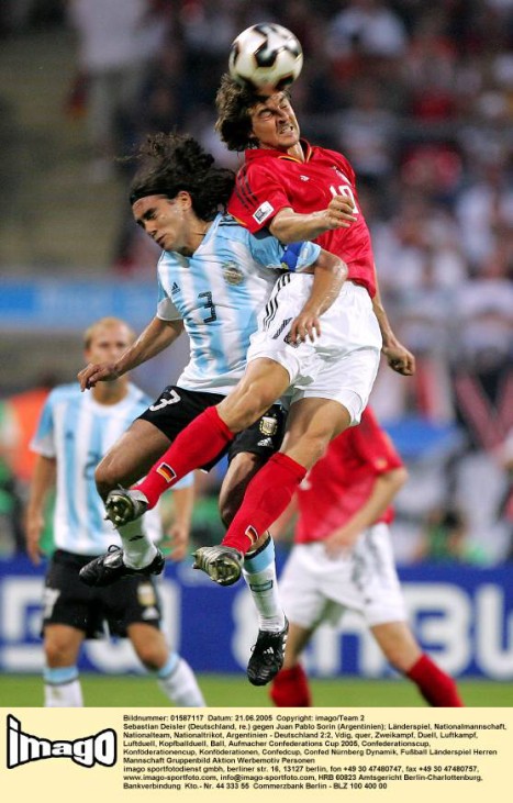 21.06.2005 Argentinien - Deutschland, Confederations Cup, Vorrunde, 2:2