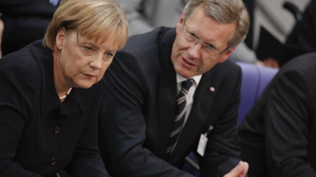 Angela Merkel, Christian Wulff