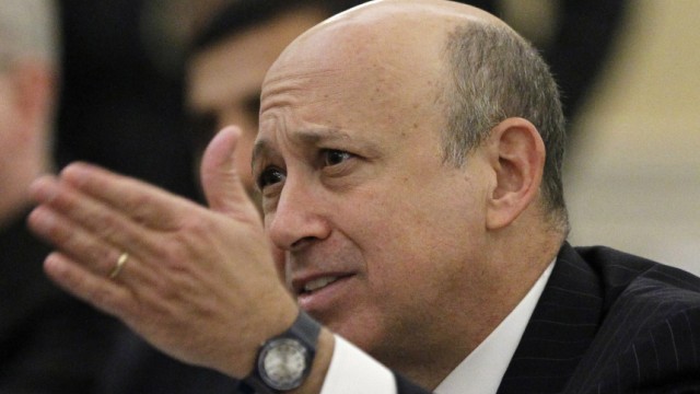 Blankfein, chief executive of Goldman Sachs Group, testifies before the Financial Crisis Inquiry Commission in Washington