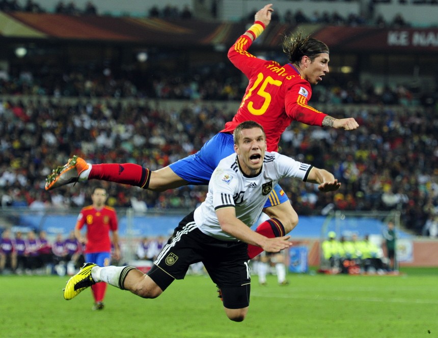 WM 2010: Deutschland - Spanien