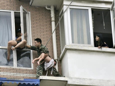 Rettungsaktion in China (rtr)
