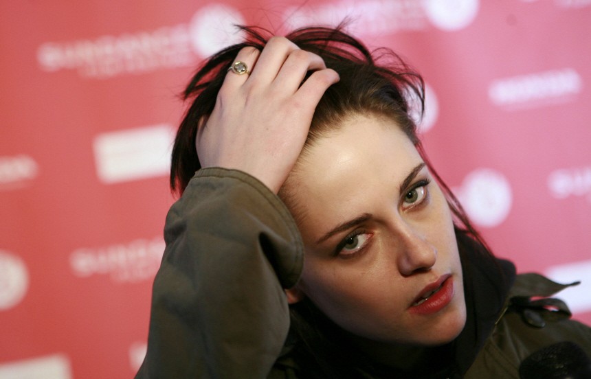 Actress Kristen Stewart arrives for the premiere of the film 'Welcome to the Riley's' at the Sundance Film Festival in Park City