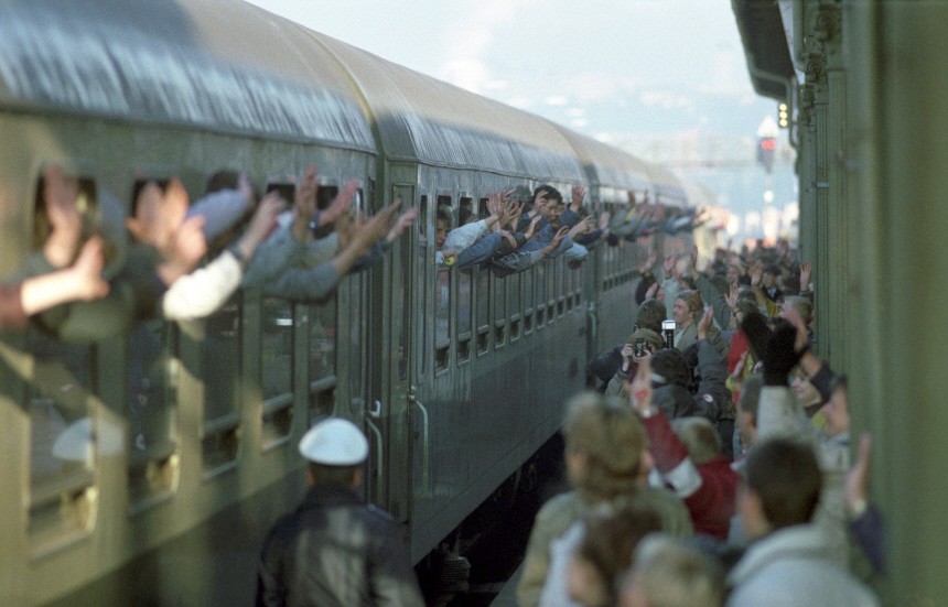 ' Zug der Freiheit' rollt erneut von Prag nach Hof