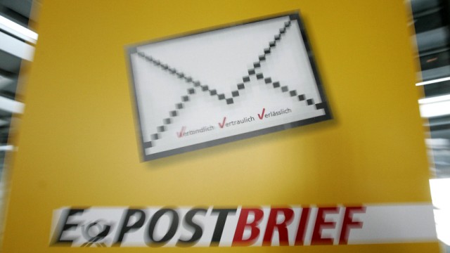 Deutsche Post praesentiert E-Postbrief