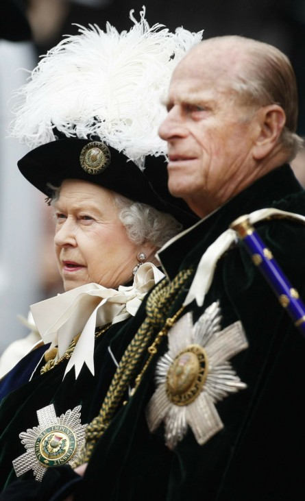 Queen Elizabeth II Attends The Thistle Service At St Giles' Cathedral
