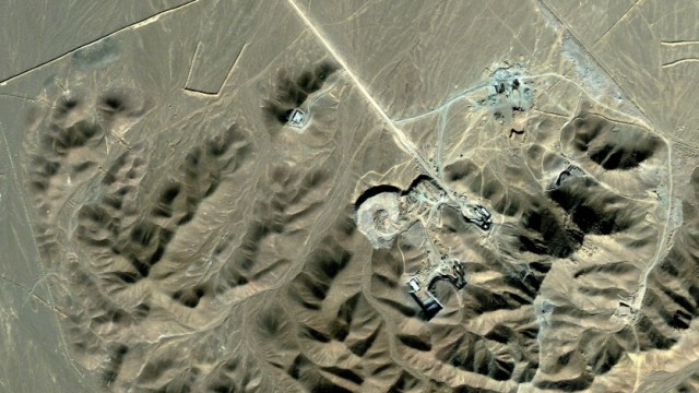 Atomanlage in Iran vermutet - Satellitenbild