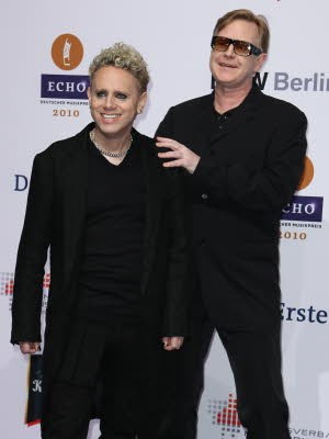 Depeche Mode, Echo-Verleihung, Outfits am Roten Teppich; Foto: Getty